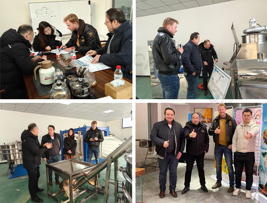 國外客戶親赴新鄉(xiāng)眾誠優(yōu)機械，共探行業(yè)合作新機遇